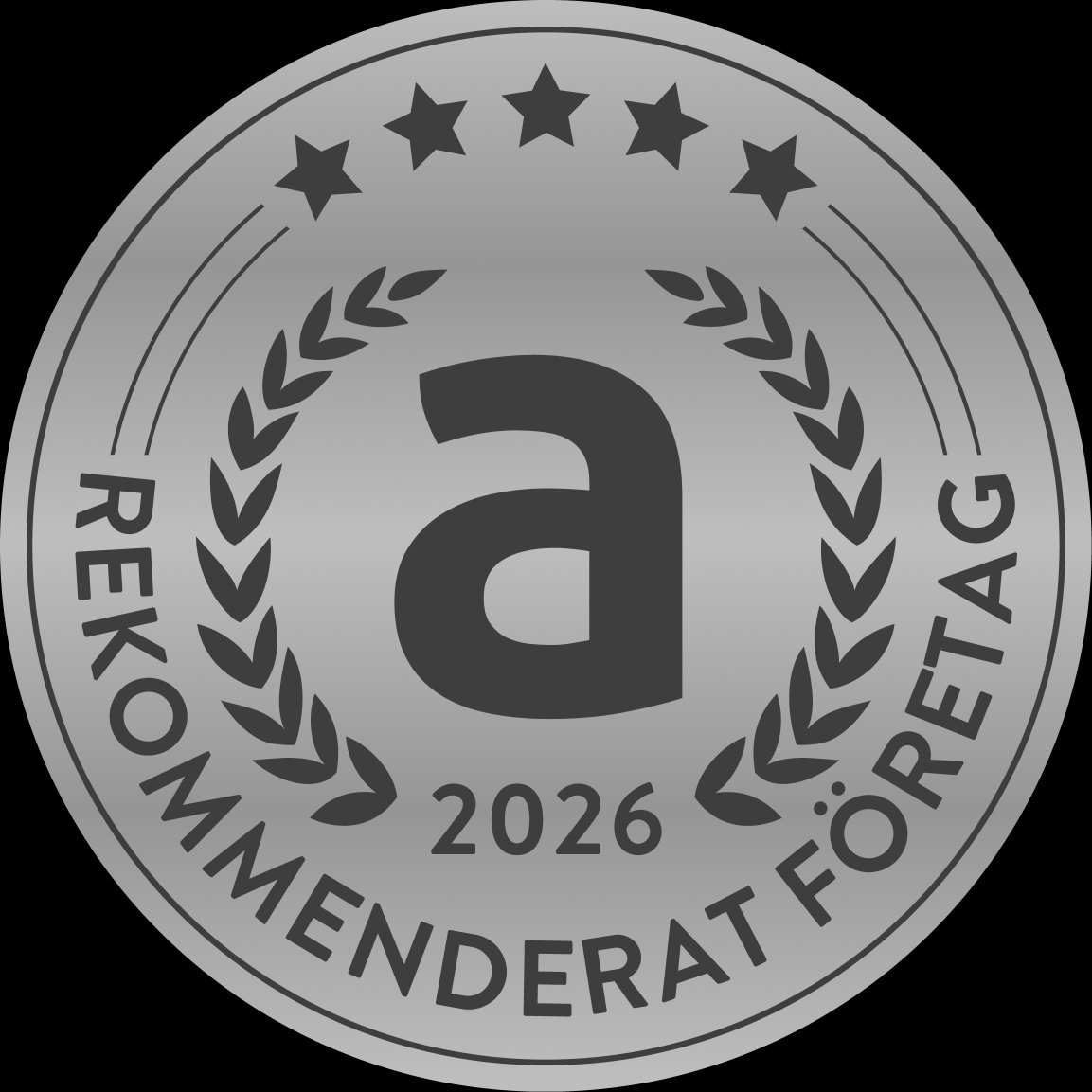 Aajoda Rekommenderat Företag 2026 – Hjerpes Maskincentra, 4.98 av 5 baserat på 42 verifierade omdömen
